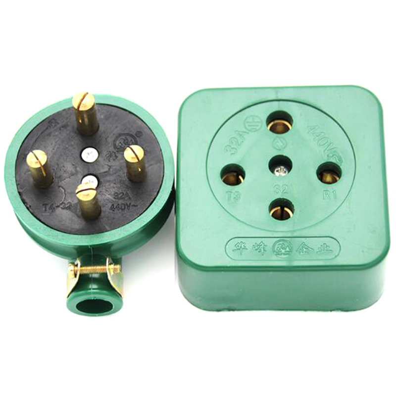 nettone technology)礼品定制华峰三相四线插头插座 华峰三相四线