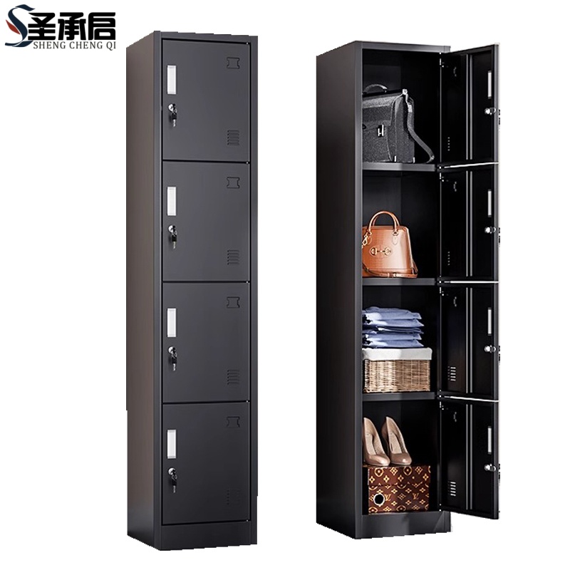 圣承启钢制更衣柜单四门台高清大图