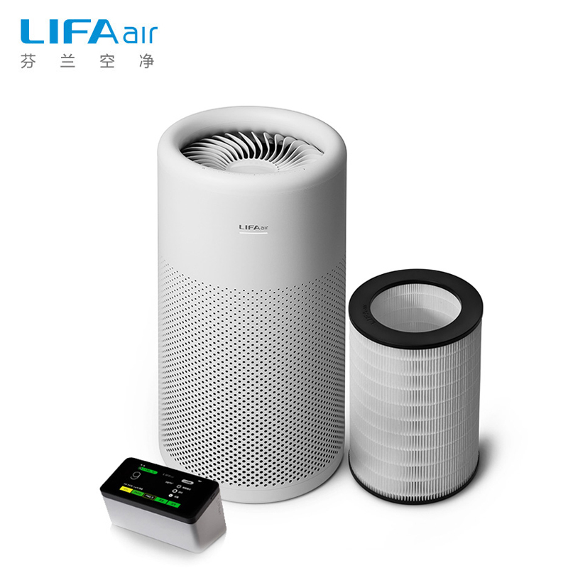芬兰LIFAair 空气净化器LA350智能除雾霾PM2.5除甲醛净化器330颗粒物CADR值家用卧室小型除二手烟监测仪