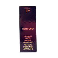 汤姆福特(Tom Ford)激情幻魅迷你唇膏 2g 07#Dylan tf黑金黑管口红 滋润 保湿