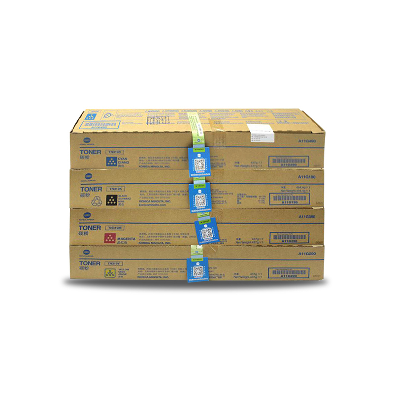 柯尼卡美能达(KONICA MINOLTA) TN319K 黑色 墨粉/碳粉 适用机型C360