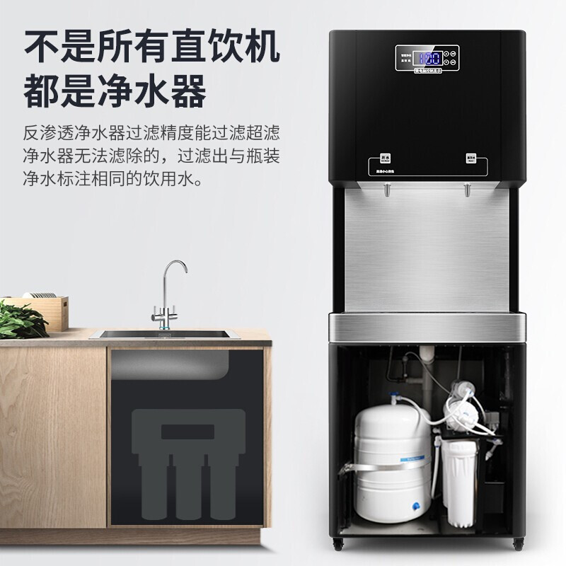 德玛仕(DEMASHI)直饮机 商用烧水机 学校专用开水器 大型不锈钢直饮水机 SRZ-30/SRZ-2L(一开一温)