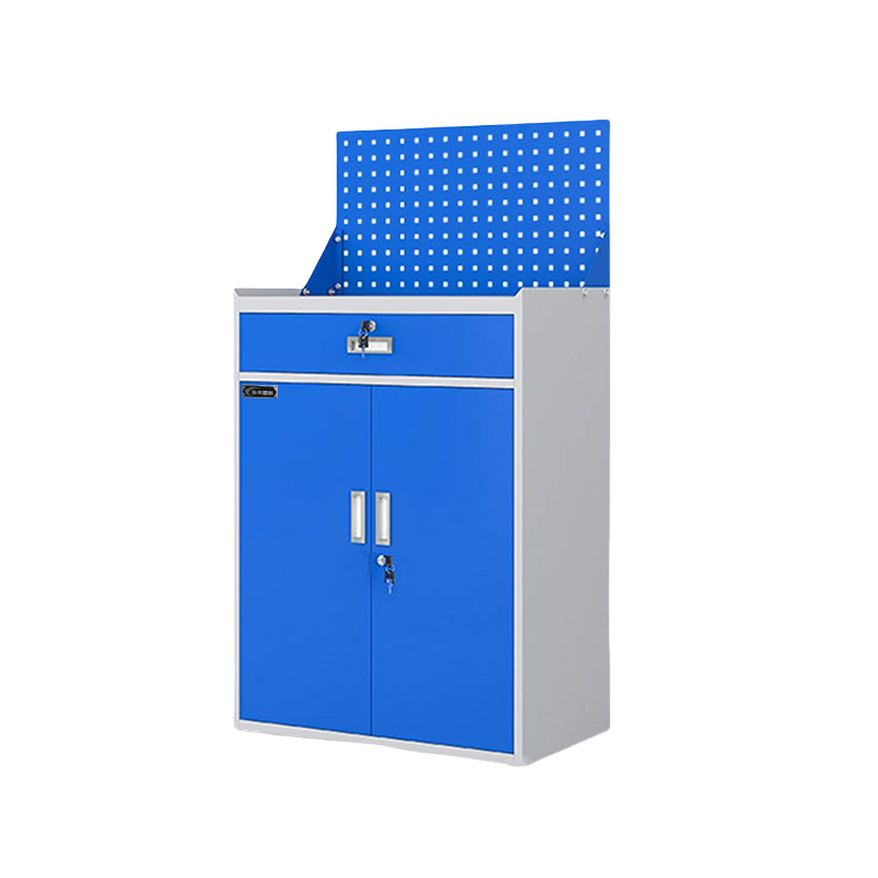 酷美智悦 重型工具柜单抽双开门带背网720*400*(840+390)mm KM-JZ398 个高清大图