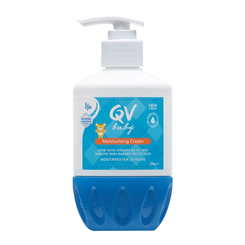 [澳洲进口]EGO QV 小老虎雪花膏婴儿儿童保湿润肤霜 补水保湿滋养肌肤 250g 婴童润肤乳/油/露/霜高清大图