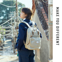 MYD泡芙系列双肩包女大容量书包2022年新款初中生高中大学生旅行16寸电脑背包