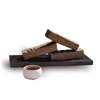 陆羽会川字牌赵李桥老青砖黑茶茶和天下老青砖砖茶黑茶特级收藏茶2000g