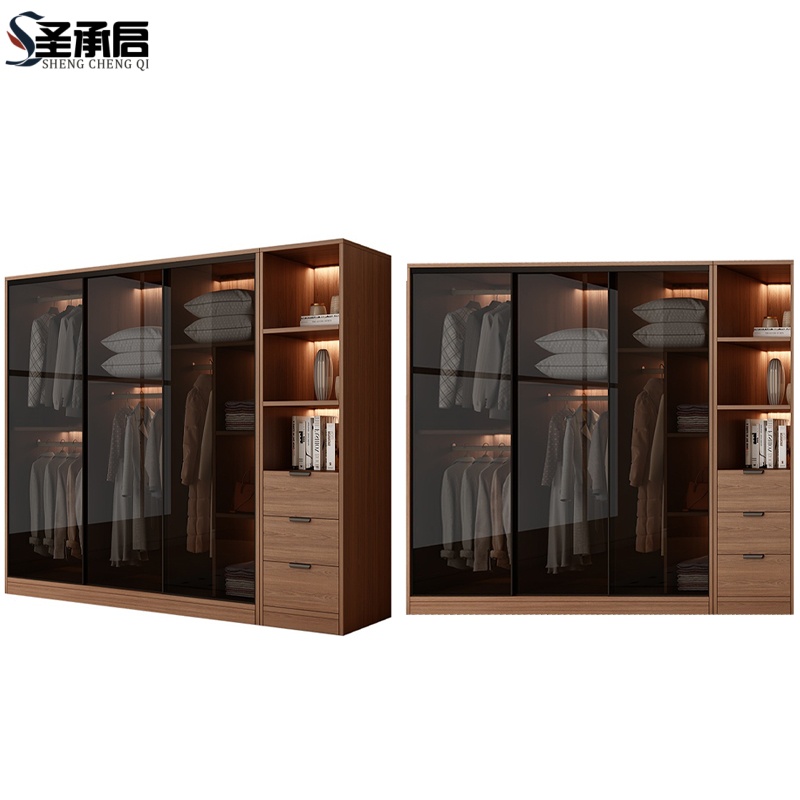 圣承启挂衣柜220cm台高清大图