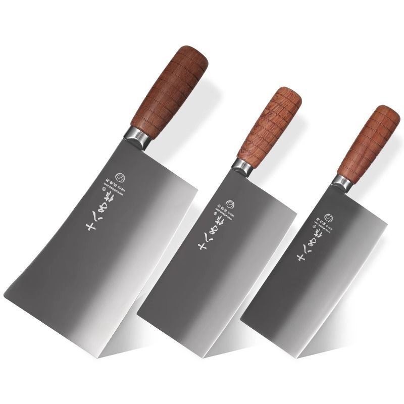 阳江十八子作菜刀家用正宗切片菜刀具厨师专用官方旗舰店正品8138