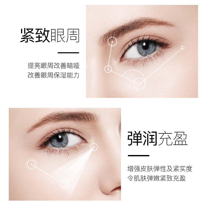 梵贞烟酰胺莹润明眸眼霜25g 滋润补水保湿 眼部护理高清大图