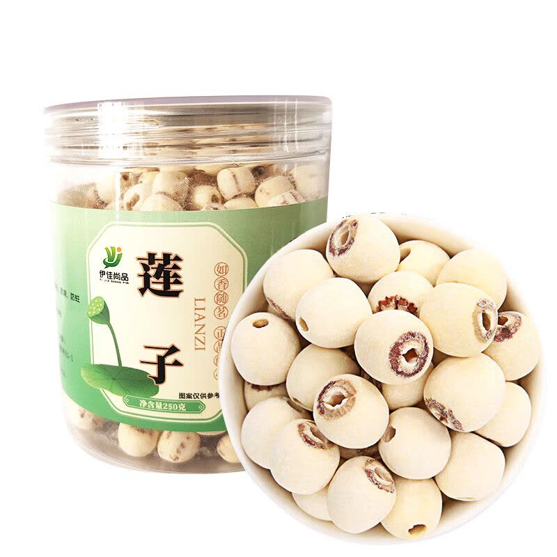 伊佳尚品 莲子 250g/ 罐图片