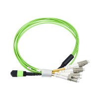 千天(QANTOP)光纤跳线OM5万兆多模100G光模块用集束光纤线8芯MPO-MPO QT-GXTX507