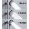 SEREN HOME 赛恩卫浴淋浴花洒套装增压喷枪浴室洗澡喷头莲蓬头黄铜沐浴套装枪灰色黑色