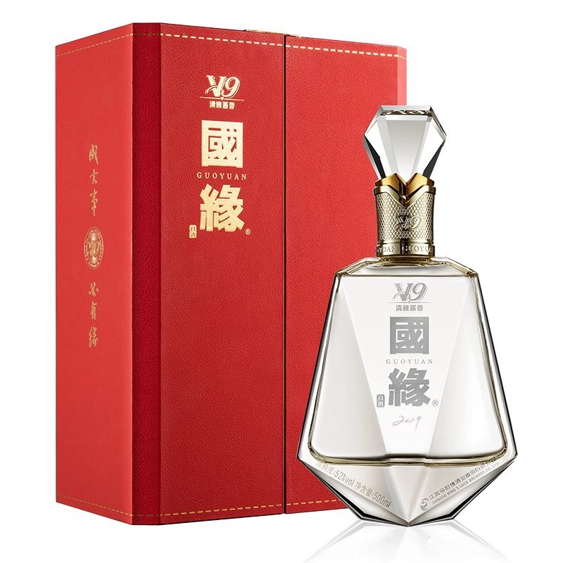 今世缘 国缘V9 52度 500ML*4 整箱装
