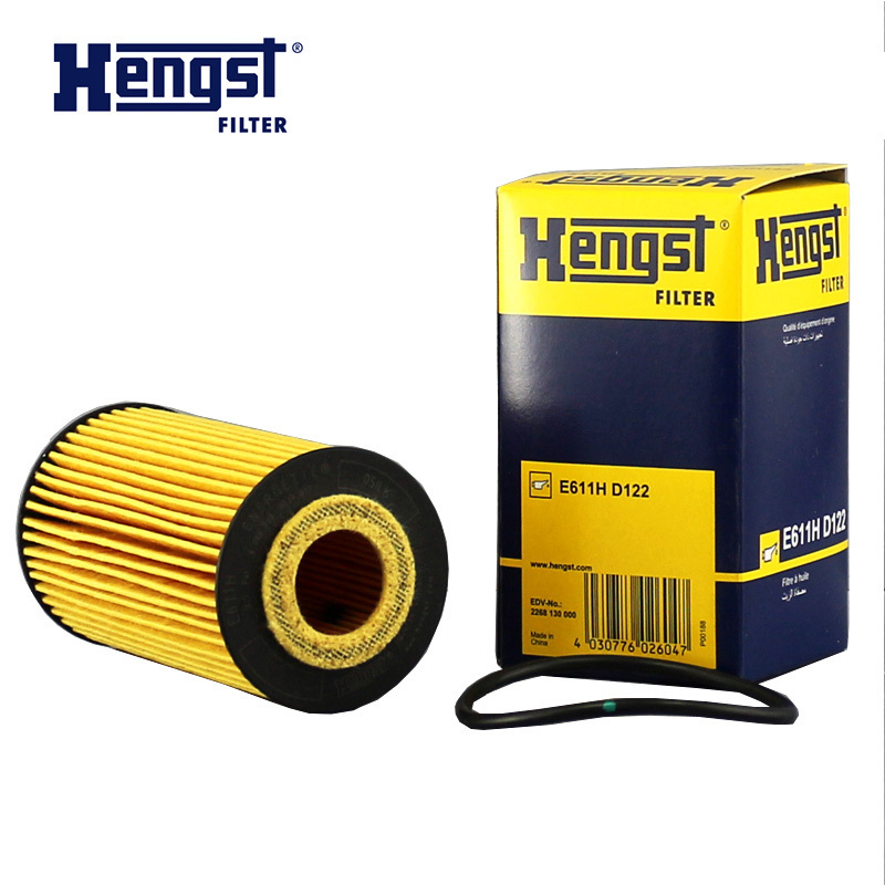汉格斯特(hengst)机油格滤清器纸芯.原配E611H D122适用于英朗科鲁兹昂科拉新君威迈锐宝