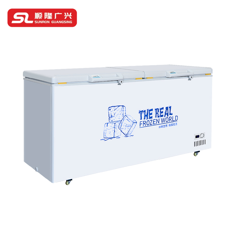 顺隆广兴 SUNRON GUANGSING 商用卧式冰柜 519L 台高清大图