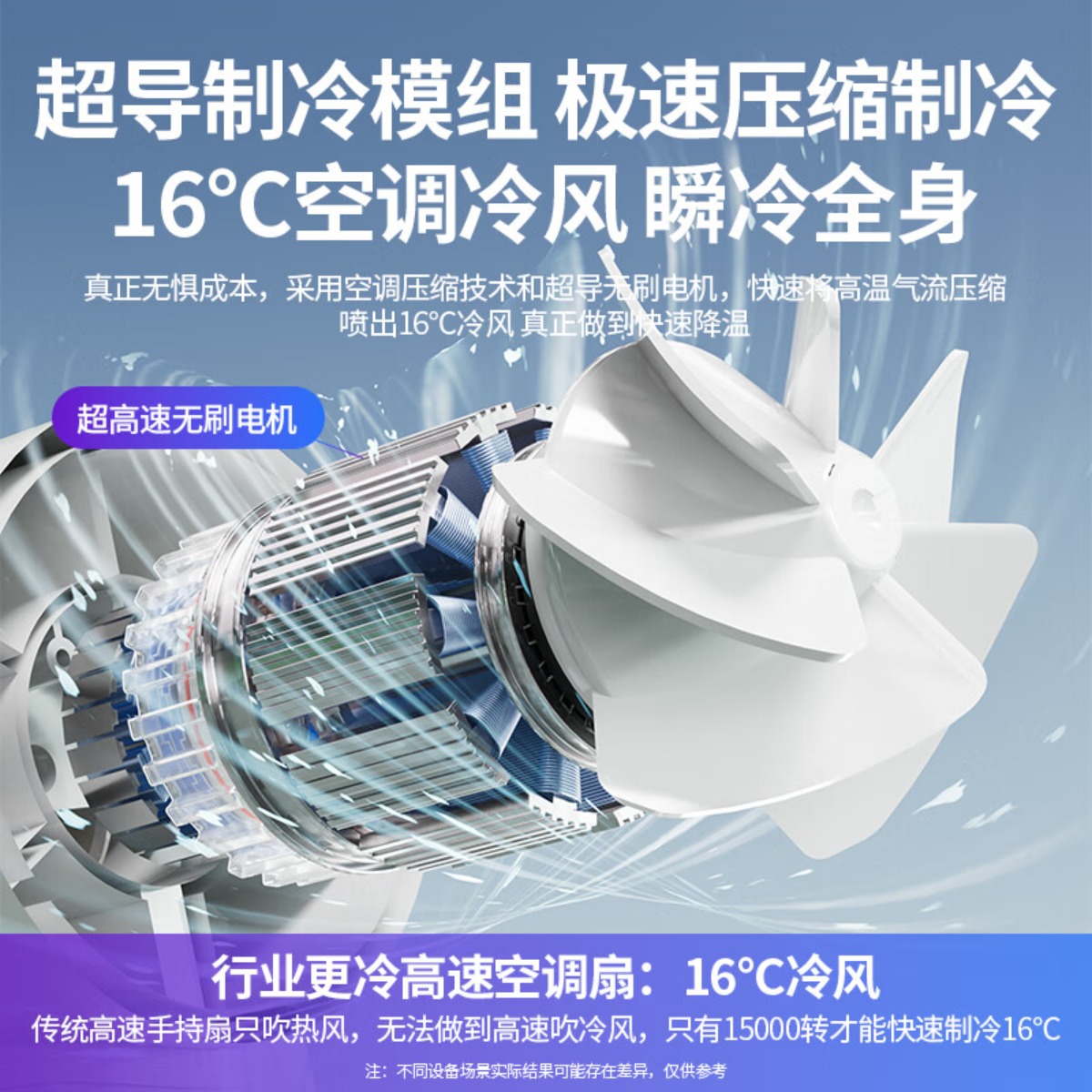匹克*追风系列手持风扇高清大图