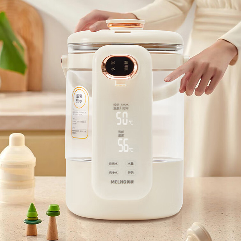 美菱电水壶2.5L家用台式小型保温恒温水壶MJ-LC2502高清大图