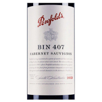 奔富（penfolds）澳大利亚进口奔富407 赤霞珠 干红葡萄酒 750ml*6瓶整箱