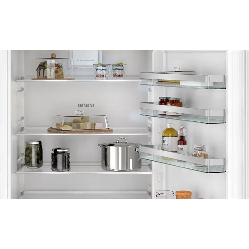 西门子 KB96NVDD0C 嵌入式德国进口风冷无霜除味一级能效 379升 商用冷藏展示柜高清大图