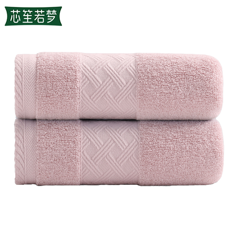芯笙若梦 毛巾 纯棉 35*75cm 条高清大图