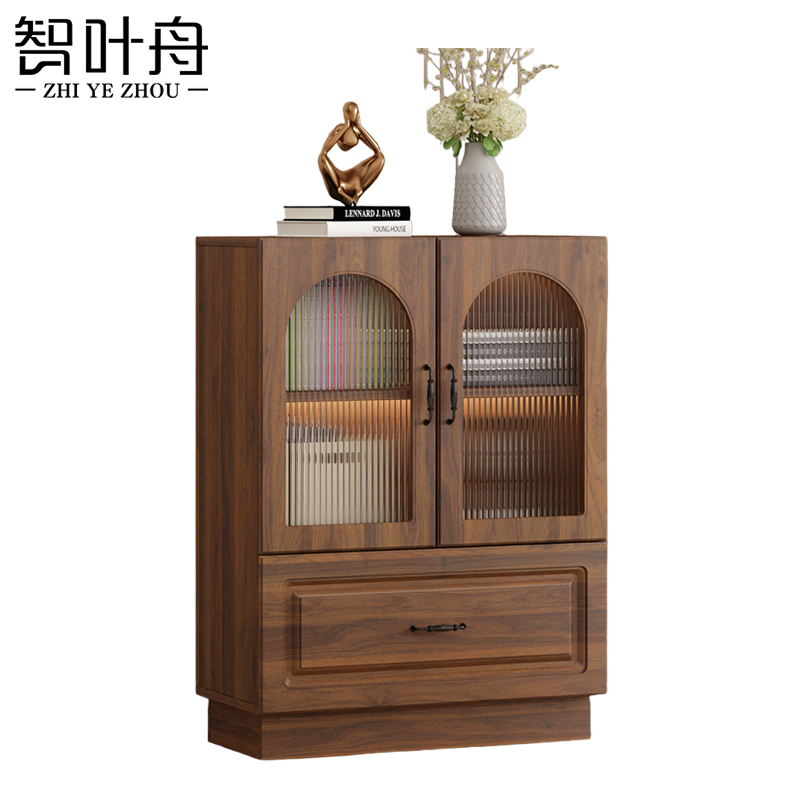 智叶舟矮柜800*365*1068mm台高清大图