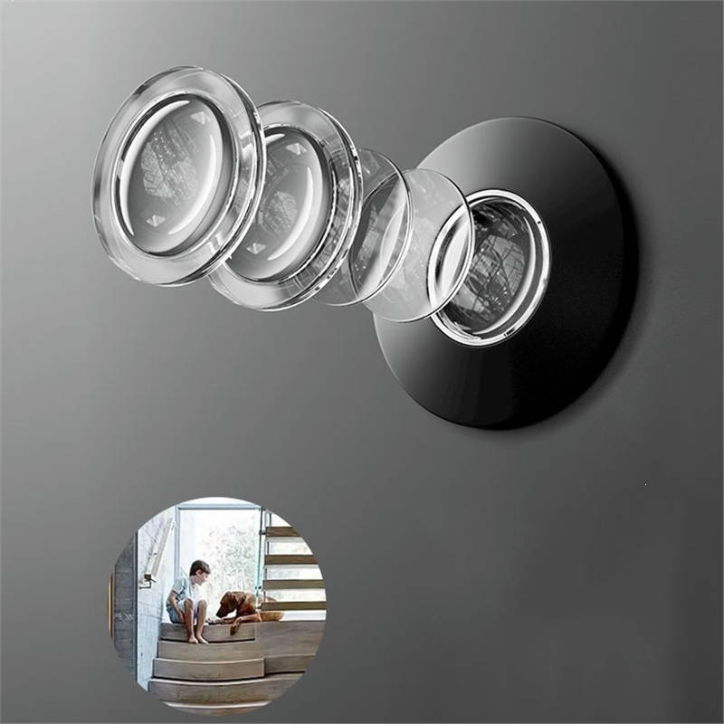 防盗门猫眼闪电客门镜通用堵孔二合一门铃家用门上猫眼摄像头监控防盗