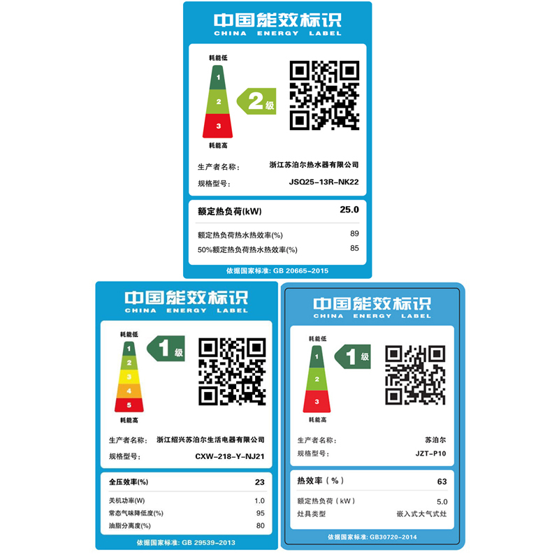 苏泊尔(SUPOR)NJ21+P10+JSQ23-12R-NK22侧吸式抽油烟机燃气灶具热水器三件套16立方(天然气)