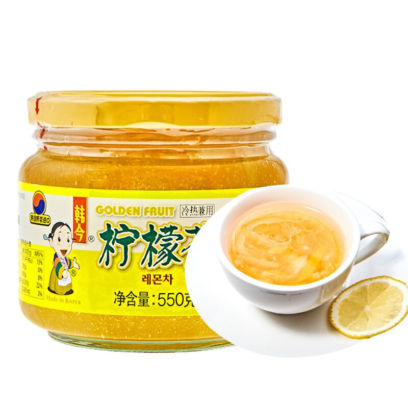 韩今蜂蜜柠檬茶550g/瓶