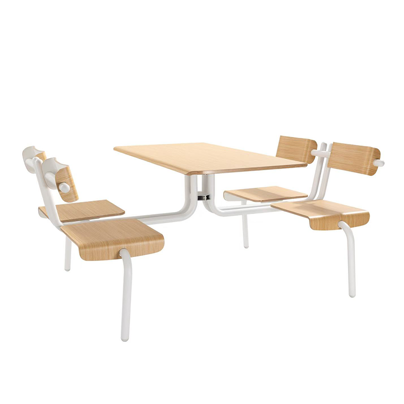 爱得帮食堂餐桌椅 1800*1235*780mm 组