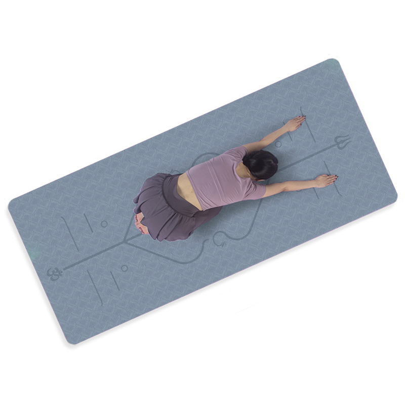 三极户外(Tri-Polar) TP1508 183*61*0.6CM 体位线TPE健身瑜伽垫 （计价单位：个）高清大图