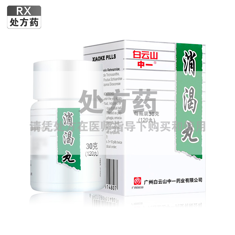中一 消渴丸 30g(120丸)