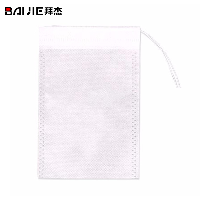 拜杰煲汤袋茶包袋茶叶包过滤小泡袋煎药中药袋纱布袋泡茶袋卤料袋调料袋 小号8*10CM100片装