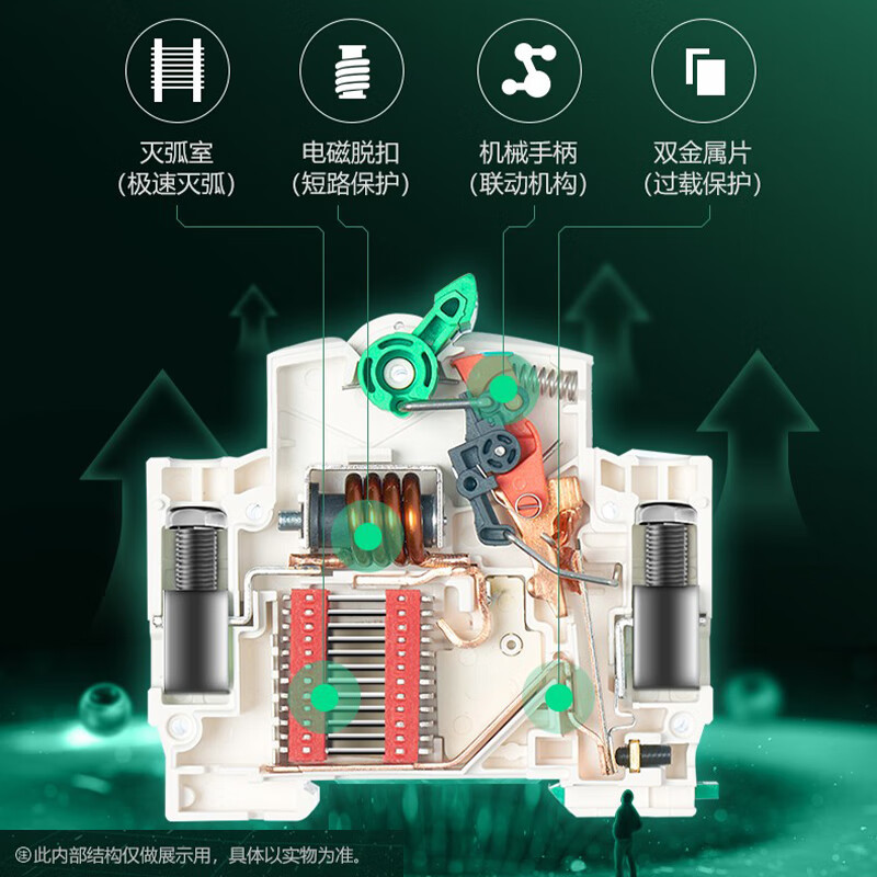 BULL公牛 空气开关 LBE5-63a 漏保 1PN40A