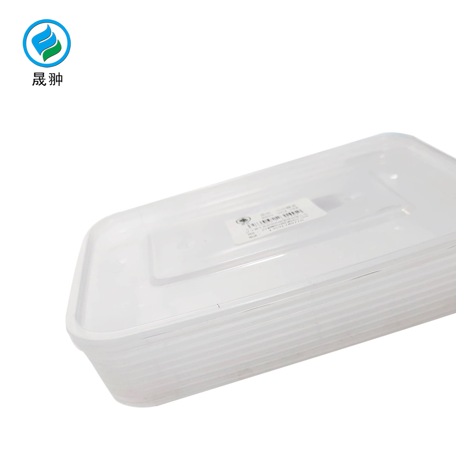 晟翀 一次性餐盒 750mL方格,300套/箱 箱高清大图