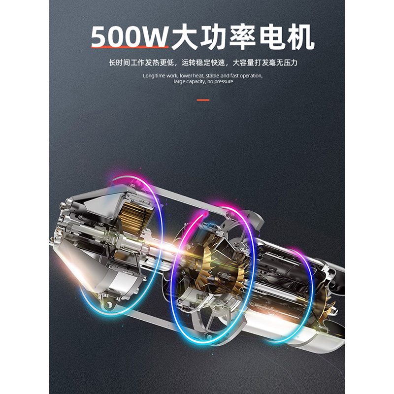 乐创多功能厨师机7L商用揉面搅拌机打蛋全自动奶油鲜奶小型和面机380W实用款白色