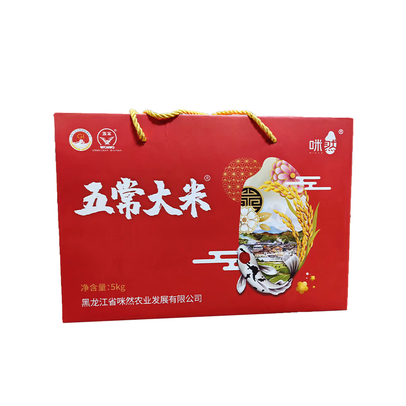 咪然 五常稻花香 香米(礼盒装) 5kg高清大图
