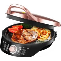 美的(Midea)电饼铛 WJH3002 悬浮式深盘 无极控温家用悬浮式双面加热多功能烙饼锅煎饼机