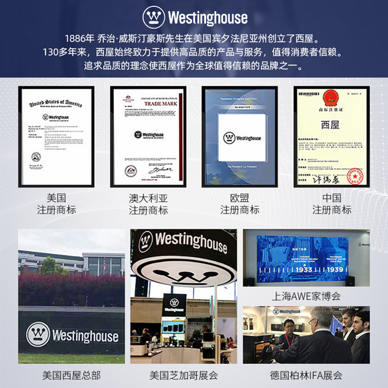 美国西屋(Westinghouse)除湿机WD-P2412家用地下室房间卧室吸湿室内干燥机干衣抽湿机高清大图