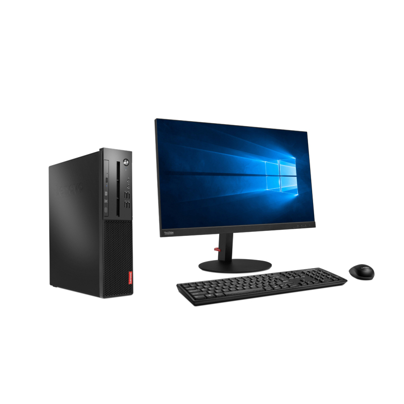 联想(Lenovo) 启天M410C台式电脑整机 23英寸显示器（G3930 4G 1T 集显 黑 WIN10）
