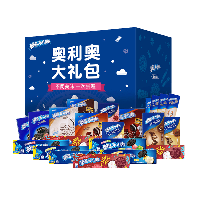 [零食大礼包]奥利奥组套85
