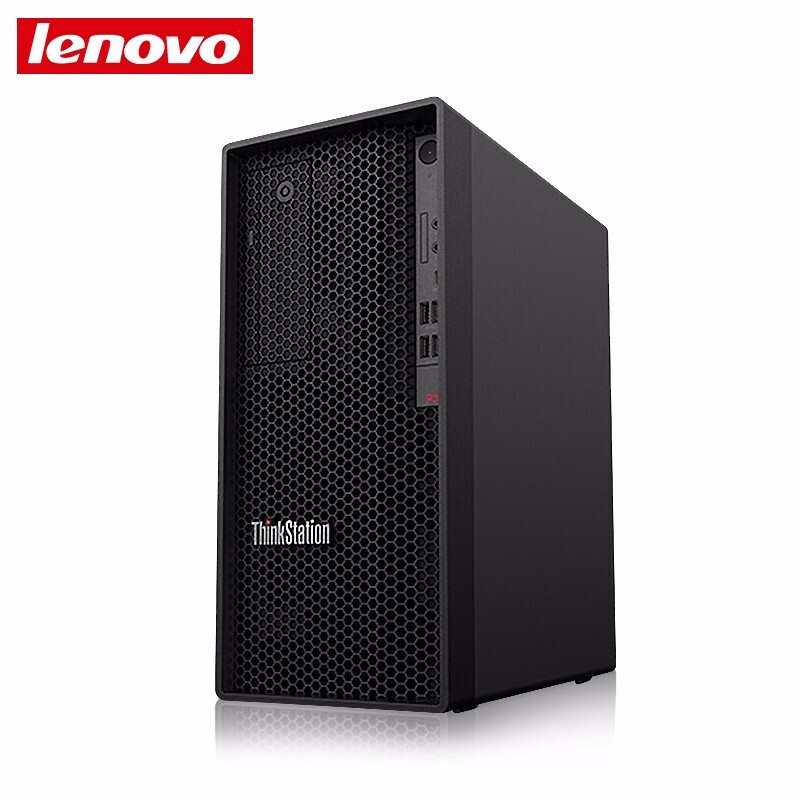 联想ThinkStation P340 图形工作站 设计建模 台式电脑23.8英寸 定制 i9-10900K 32G 512SSD+2T SATA RTX4000 500W