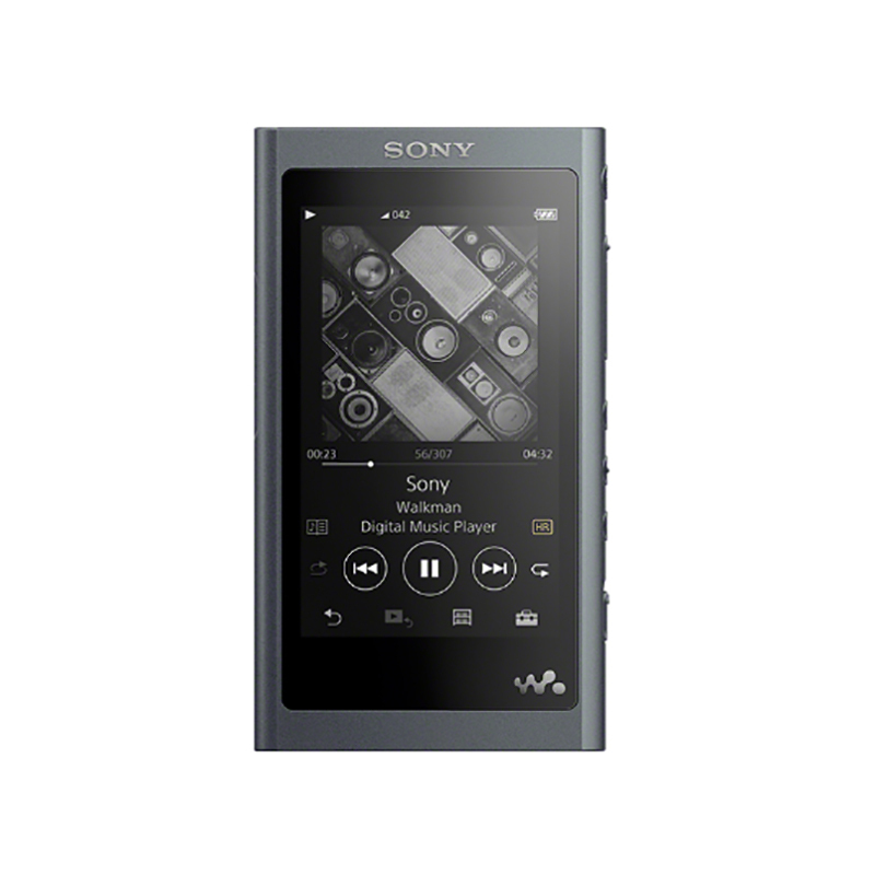 索尼(SONY)NW-A55 Hi-Res高解析度无损黑胶唱片处理器音乐播放器MP3 16GB 灰黑