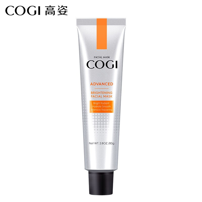 高姿(COGI)零点熬夜面膜光感赋活精华面膜80g补水保湿清洁虾青素修护0点免洗涂抹睡眠面膜女