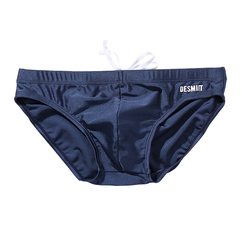 三角泳裤男性感时尚简约亮面金属光泽质感游泳水上乐园男士泳衣