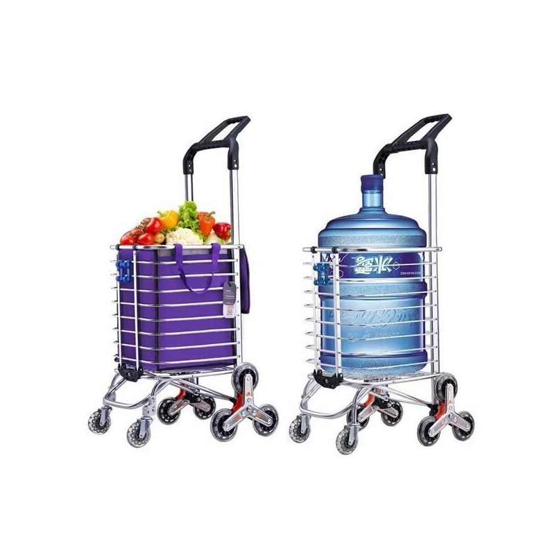 买菜车爬楼拉杆车拉货小推车小拉车折叠家用老人买菜手推车