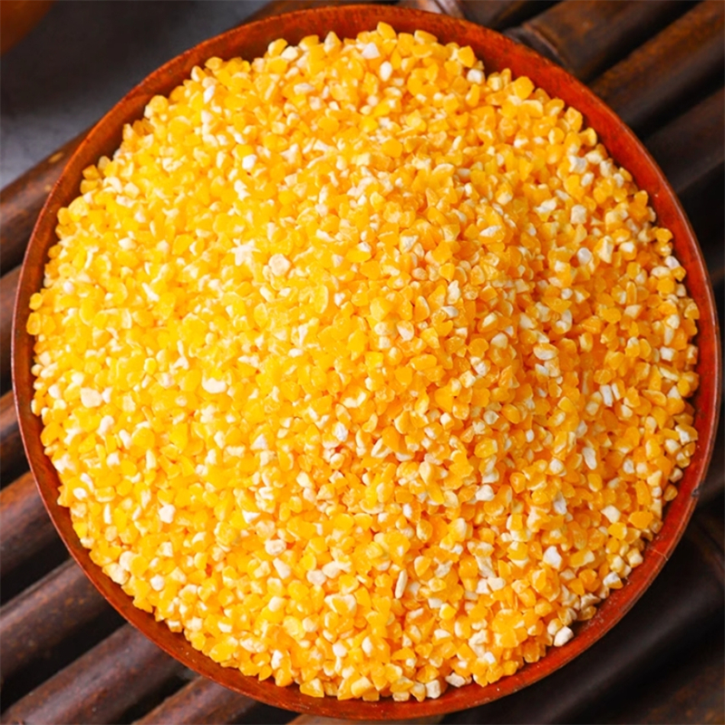 新货玉米糁玉米碴子500克袋装玉米粥农家自产笨碴子黑龙江苞米渣高清大图