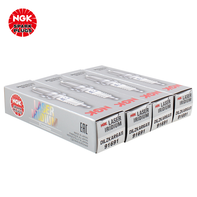 NGK 铱铂金火花塞 DILZKAR6A11 91691 四支装 英菲尼迪(进口)ESQ