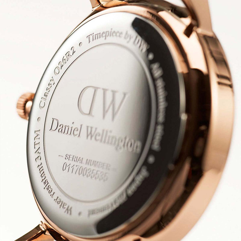[直营]Daniel Wellington丹尼尔惠灵顿DW Classy系列26mm皮革表带女士石英表手表女表