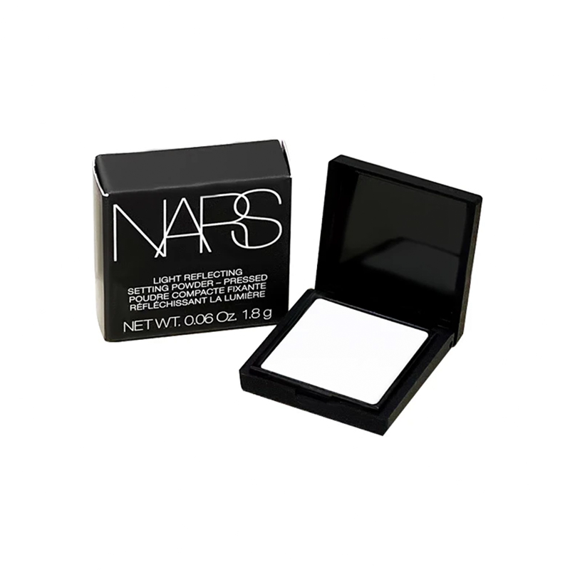 纳斯NARS粉饼1.8g透明妆效干粉持妆控油适合各种肤质进口轻薄贴肤设计大白饼高清大图