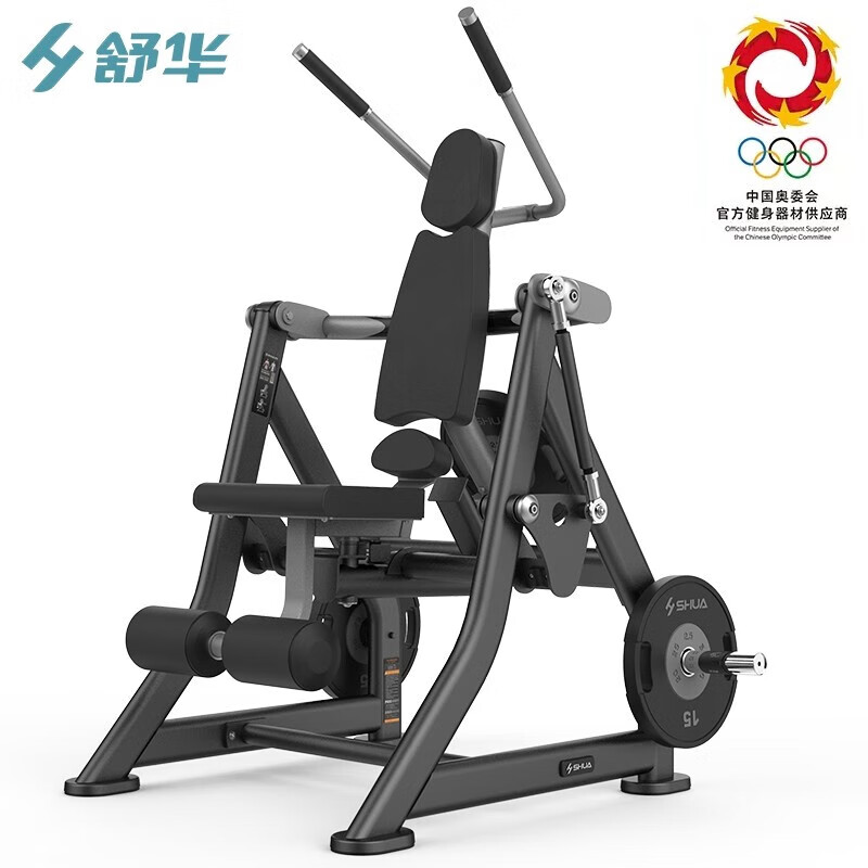舒华挂片式综合力量训练器 SH-G6915 挂片式腹肌训练器(配套杠铃片)